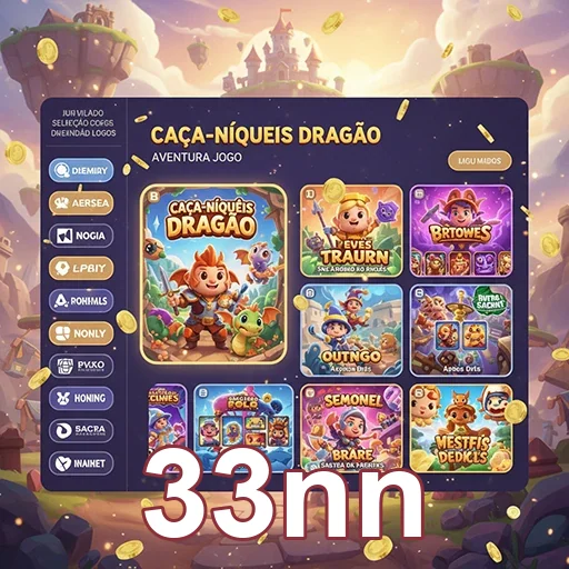 Jogos de slots e cassino online na 33nn